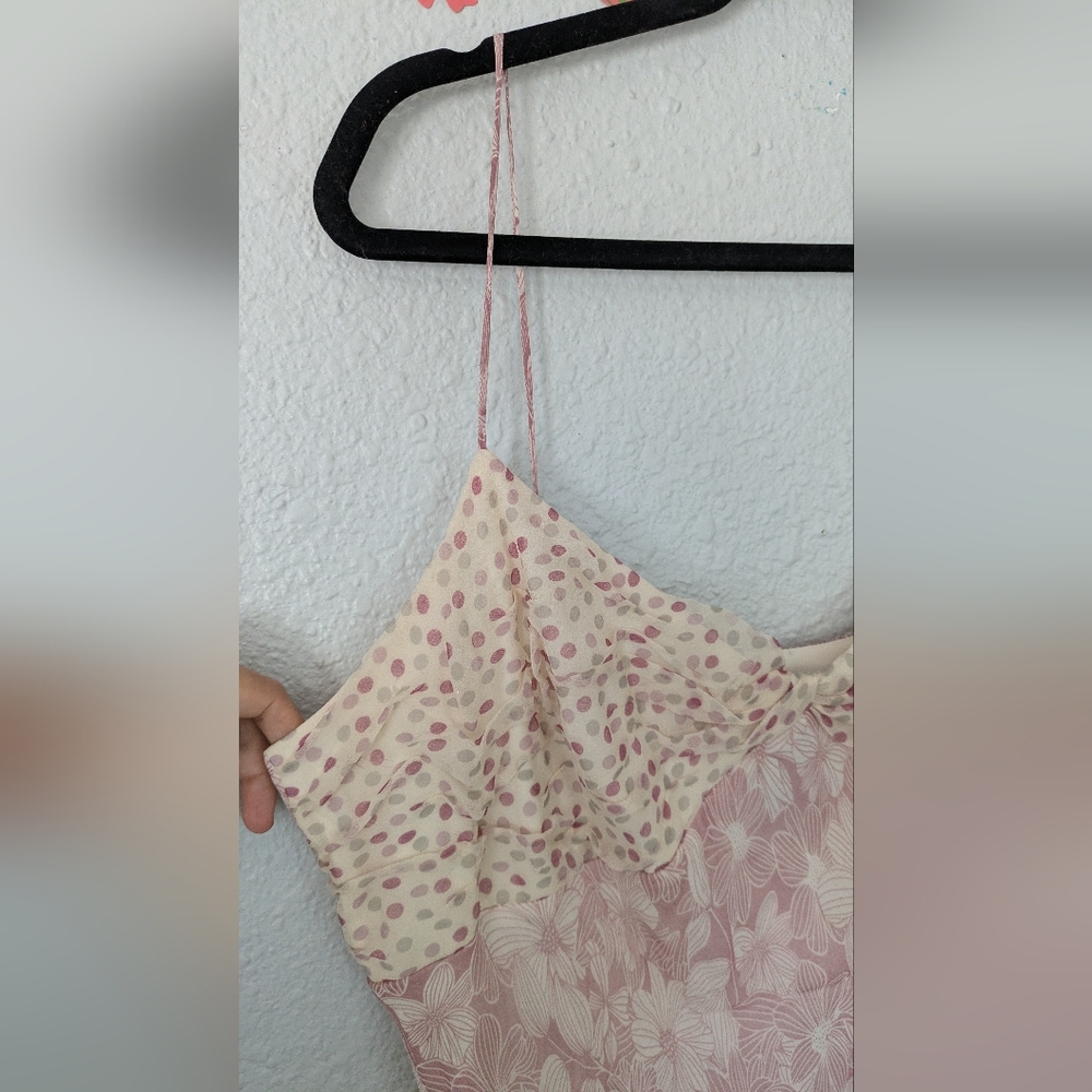 Beautiful Vintage 90's Silk Slip Dress - Picture 5 of 9